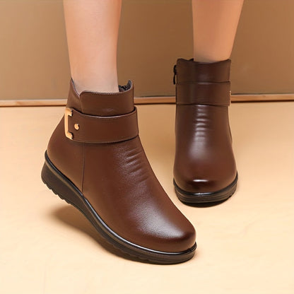 🔥50% de descuento hoy - ¡no te lo pierdas!| Zapatos ortopédicos de cuero y lana suaves y cómodos - Diseño ergonómico artesanal | te permite caminar todo el día sin sentirte cansado