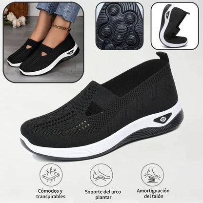 ⏰ 50% de descuento 👟 Zapatos ortopédicos ergonómicos de verano | Transpirables y ligeros ✅ Alivian el dolor de pies | Fáciles de poner y quitar