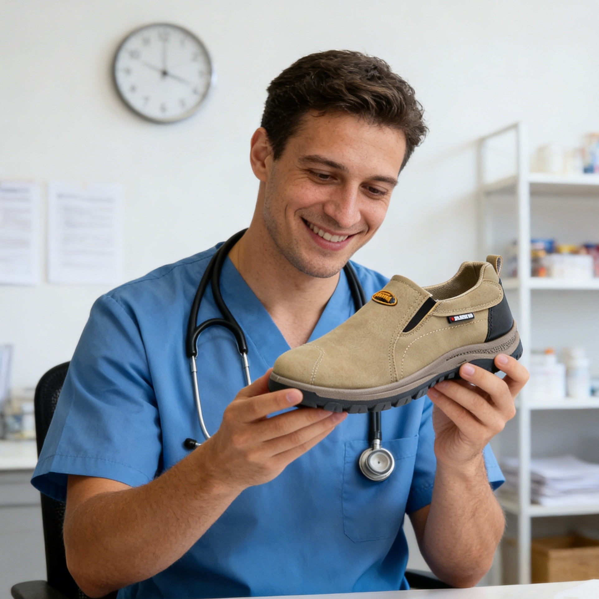 Optimumto® – Calzado ortopédico médico de diseño ergonómico que alivia el dolor de espalda, articulaciones y piernas.