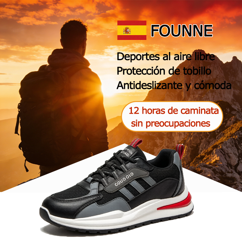 Optimumto® 【🔥¡Hoy a mitad de precio! ⏰】Comodidad para caminar todo el día | Diseño con soporte para el arco | Súper amortiguación | Alivia el dolor de pies | Impermeable y antideslizante | Corrige la marcha👟