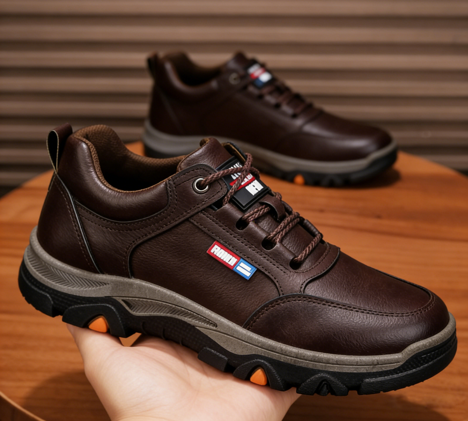 OPTIMUMTO ® 【🔥Novedad | Mitad de precio por tiempo limitado⏰】 Zapatos de piel de becerro de alta calidad | Cuero genuino | Impermeables y antideslizantes | Alivian la fatiga del pie | Comodidad inmediata 👟