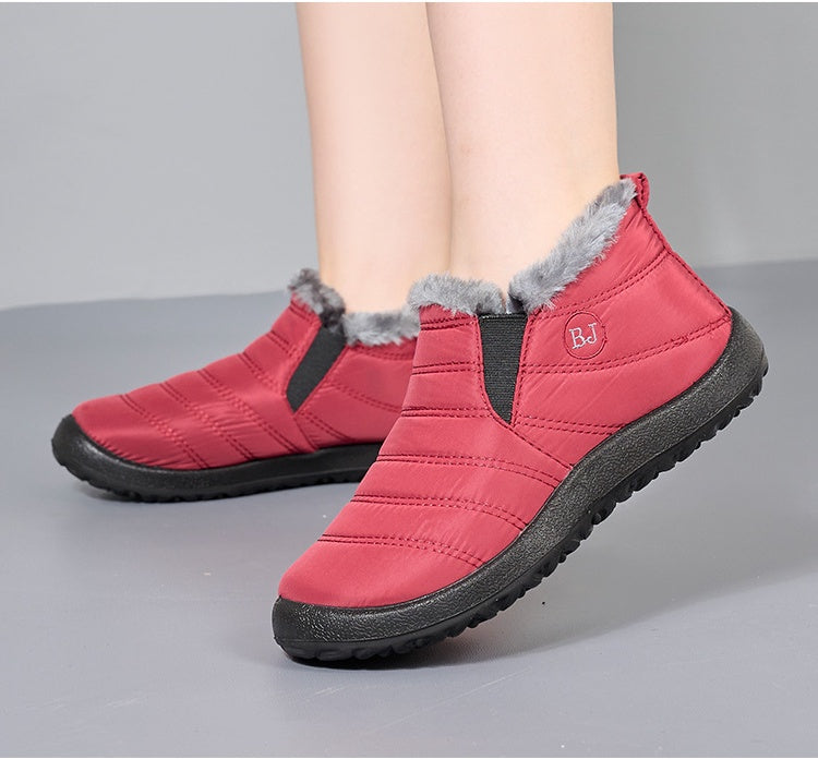 Botas ortopédicas de gamuza italiana de lujo Optimumto®: antideslizantes y cálidas, imprescindibles para la nieve. 👍Dígale adiós al dolor de pies.