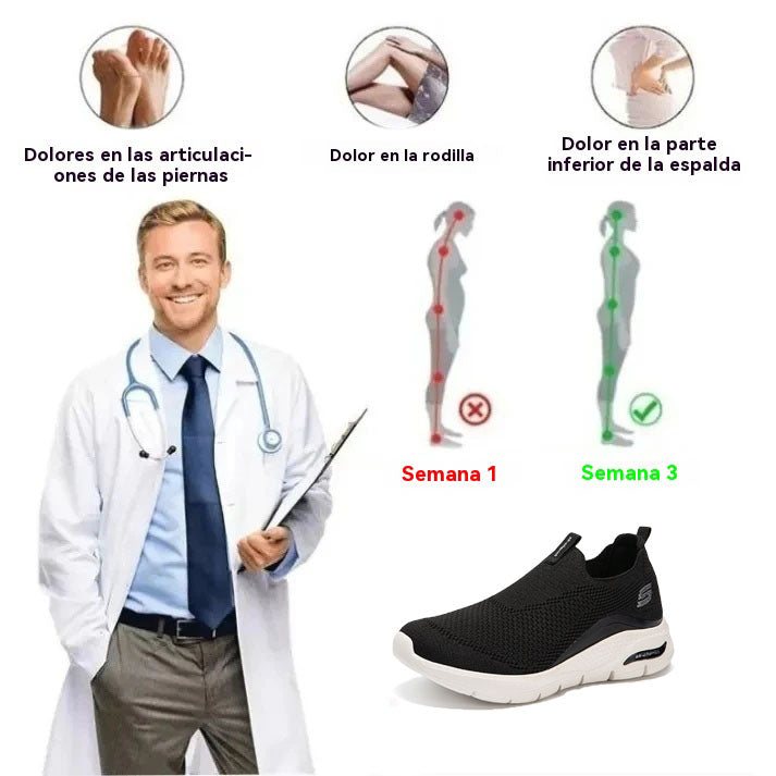 Optimumto® | Nuevo producto en el mercado, a mitad de precio por tiempo limitado. Diseño ergonómico, excelente amortiguación y corrección de la marcha.