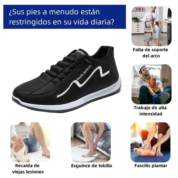 Optimumto|Calzado ortopédico médico de diseño ergonómico que alivia el dolor de espalda, articulaciones y piernas.