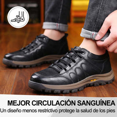 Zapatos de piel italiana Optimumto® | Suaves y cómodos | El soporte del arco facilita el caminar