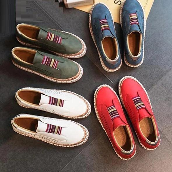 🎁¡Último día para aprovechar el 50% de descuento! ¡No te pierdas esta oportunidad! ⏰Alivia el dolor de pies y la fascitis: zapatos ortopédicos cómodos y transpirables🔴