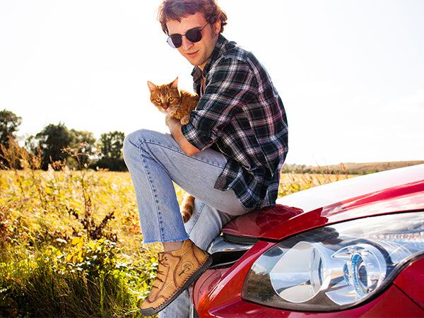 Optimumto® | Zapatos de cuero hechos a mano, suaves y cómodos | El soporte del arco facilita caminar