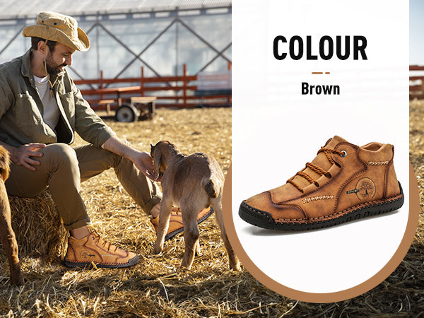 Optimumto® | Zapatos de cuero hechos a mano, suaves y cómodos | El soporte del arco facilita caminar