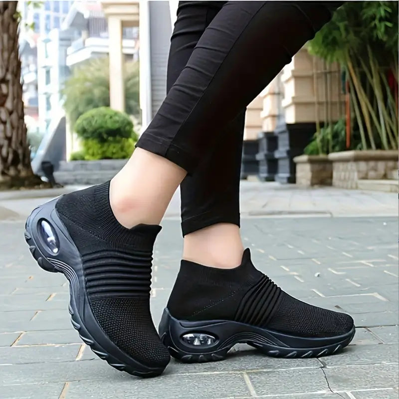 【🔥60% de descuento hoy - ¡no te lo pierdas!】🔥Zapatillas ortopédicas súper cómodas con colchón de aire✅Soporte de arco, mayor comodidad