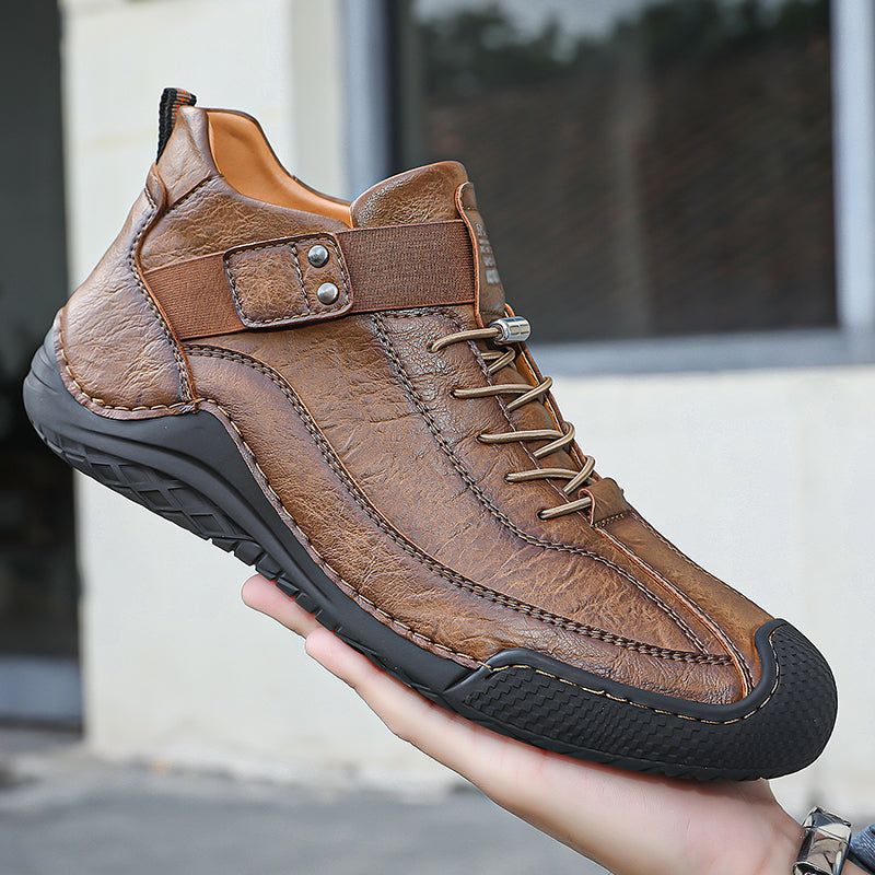 🔥Oferta especial de Navidad: 50% de descuento ¡Zapatos de piel de alta calidad para aliviar el dolor de pies!