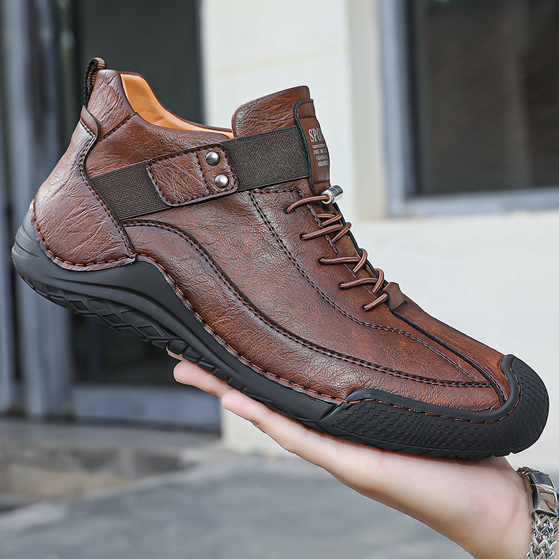 🔥Oferta especial de Navidad: 50% de descuento ¡Zapatos de piel de alta calidad para aliviar el dolor de pies!