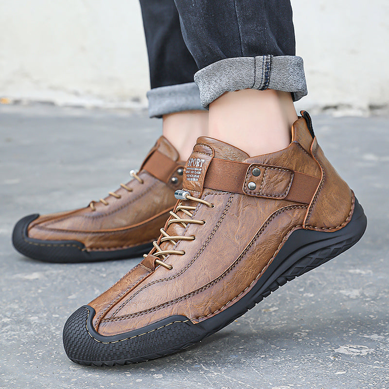 🔥Oferta especial de Navidad: 50% de descuento ¡Zapatos de piel de alta calidad para aliviar el dolor de pies!
