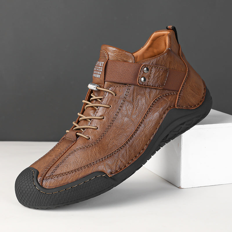 🔥Oferta especial de Navidad: 50% de descuento ¡Zapatos de piel de alta calidad para aliviar el dolor de pies!