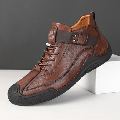 🔥Oferta especial de Navidad: 50% de descuento ¡Zapatos de piel de alta calidad para aliviar el dolor de pies!