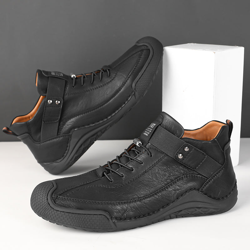 🔥Oferta especial de Navidad: 50% de descuento ¡Zapatos de piel de alta calidad para aliviar el dolor de pies!