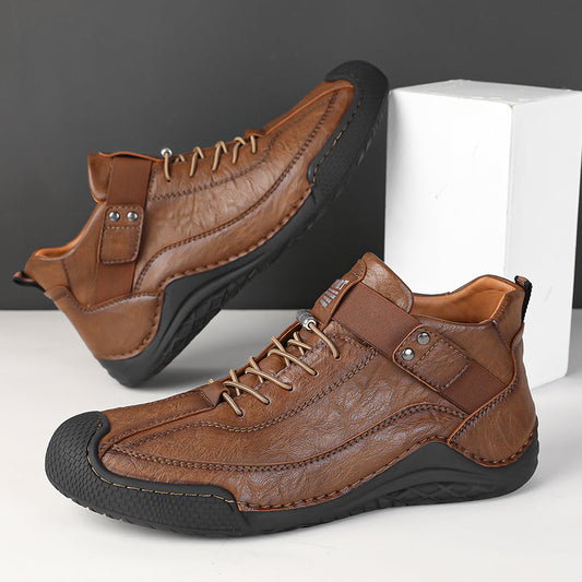 🔥Oferta especial de Navidad: 50% de descuento ¡Zapatos de piel de alta calidad para aliviar el dolor de pies!