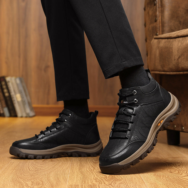 Optimumto® | Zapatos de piel de becerro italiana suaves y cómodos | Soporte de arco para aliviar el dolor | También disponible en versión afelpada 🔥