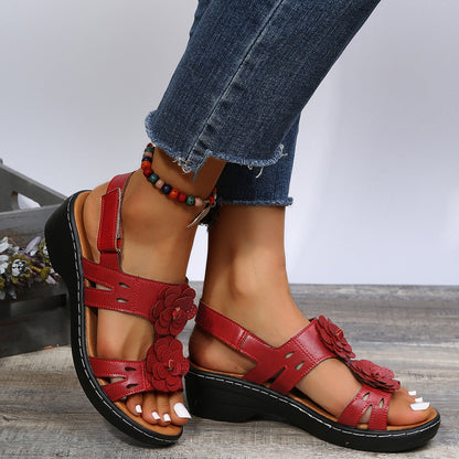 🔥 Sandalias ortopédicas de verano para mujer: soporte para el arco, tacón plano, ideales para quienes sufren de fascitis plantar. Fáciles, cómodas y sin dolor en cada paso ✅