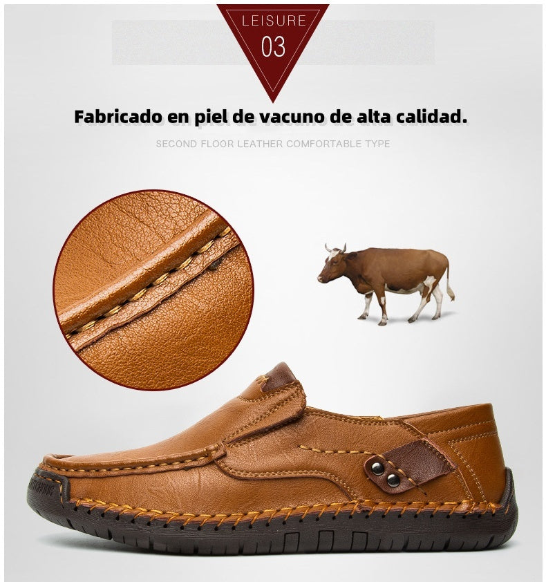 [60% de descuento por tiempo limitado, no te lo pierdas] Diseño ergonómico: zapatos de cuero modernos, suaves y cómodos (más cómodos)