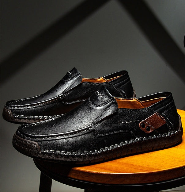 [60% de descuento por tiempo limitado, no te lo pierdas] Diseño ergonómico: zapatos de cuero modernos, suaves y cómodos (más cómodos)