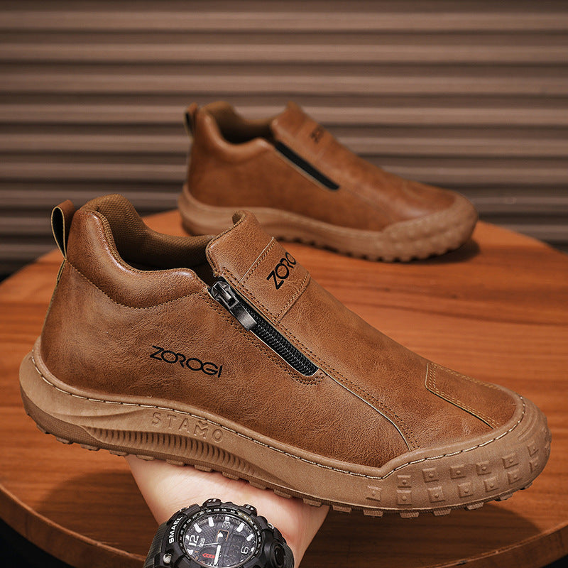 🔥50% de descuento - ¡No te lo pierdas! ⏰ - Zapatos de cuero genuino suaves y cómodos, cómodos de usar y alivian la fatiga del pie.