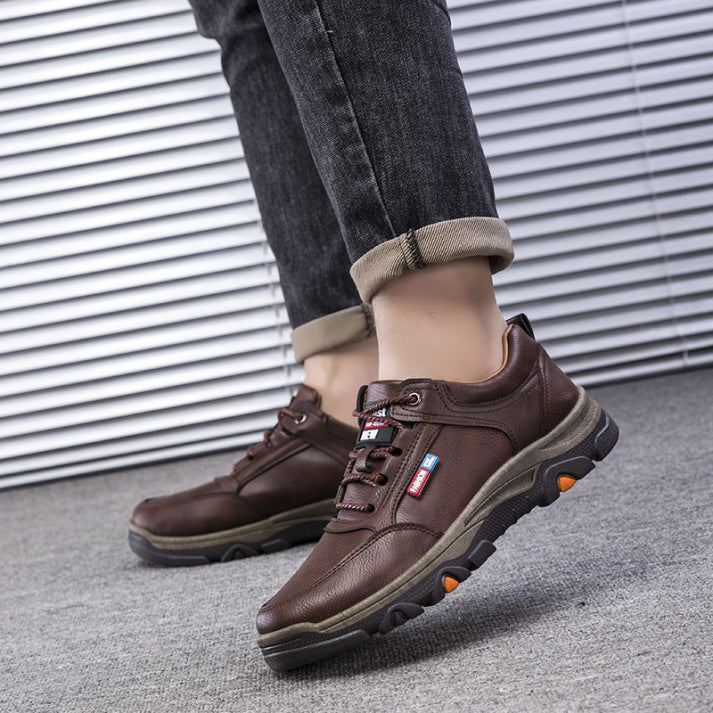 OPTIMUMTO ® 【🔥Novedad | Mitad de precio por tiempo limitado⏰】 Zapatos de piel de becerro de alta calidad | Cuero genuino | Impermeables y antideslizantes | Alivian la fatiga del pie | Comodidad inmediata 👟