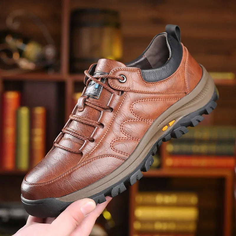 (🔥50% de descuento hoy - no te lo pierdas) Zapatos italianos suaves y cómodos hechos de piel de becerro genuina (el soporte del arco facilita caminar)