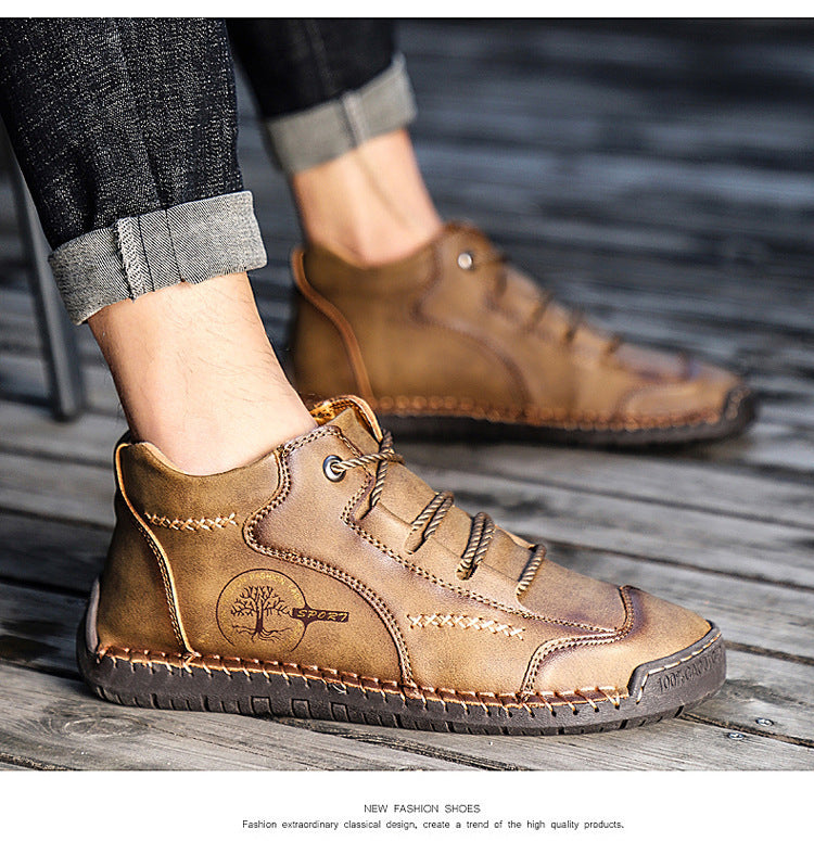 Optimumto® | Zapatos de cuero hechos a mano, suaves y cómodos | El soporte del arco facilita caminar