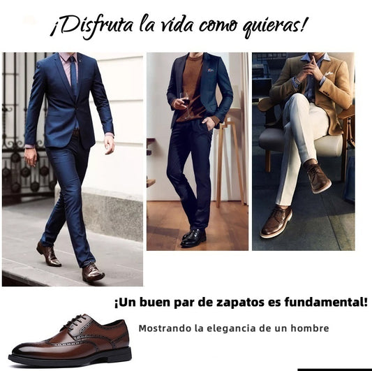 Optimumto® 👞Descuento del 50% por tiempo limitado| Diseño ergonómico: Zapatos de cuero italiano elegantes, suaves y cómodos ✅