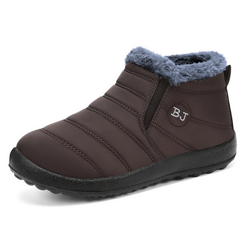 Botas ortopédicas de gamuza italiana de lujo Optimumto®: antideslizantes y cálidas, imprescindibles para la nieve. 👍Dígale adiós al dolor de pies.