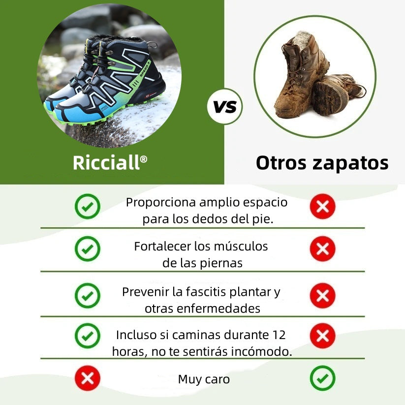 Zapatos para exteriores Optimumto® | Diseñados ergonómicamente para aliviar el dolor de espalda, articulaciones y pies.