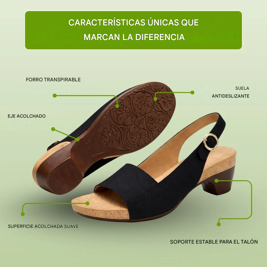 Sandalias ortopédicas – Sandalias cómodas para mujer | Soporte ergonómico