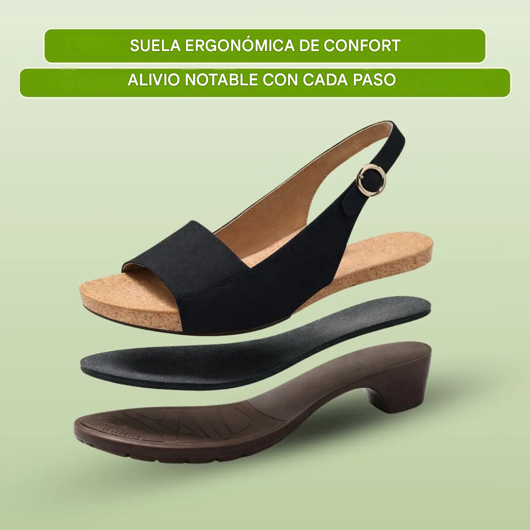 Sandalias ortopédicas – Sandalias cómodas para mujer | Soporte ergonómico