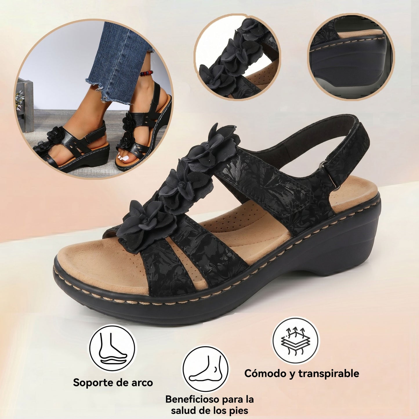 ✅Sandalias de alta calidad🦶 Hechas a medida para mujer - impermeables, antideslizantes🔴 Casuales y versátiles