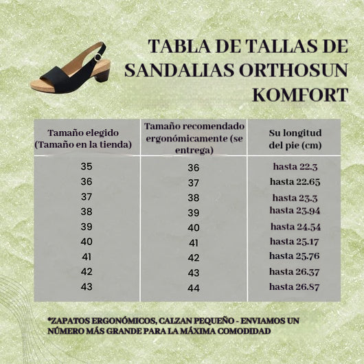 Sandalias ortopédicas – Sandalias cómodas para mujer | Soporte ergonómico