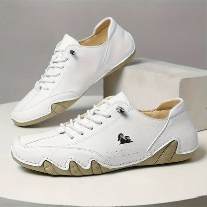 [60% de descuento por tiempo limitado, no te lo pierdas] Zapatos de cuero italianos elegantes y cómodos hechos a mano (soporte de arco, caminata más fácil)