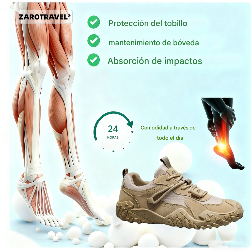 Optimunto®丨60% de descuento hoy - ¡no te lo pierdas! Zapatillas ortopédicas ergonómicas - suaves y cómodas✅ (soporte de arco, soporte para caminar)
