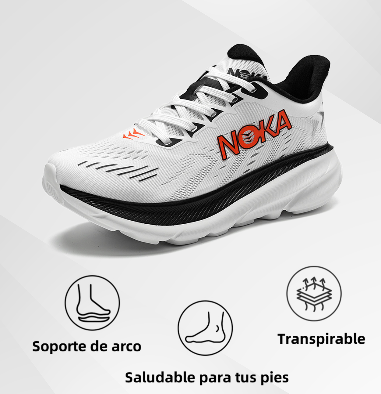 (🔥¡Último día! ¡50% de descuento! ¡No te lo pierdas!)⏰Zapatillas Ergonómicas con Soporte de Arco: Alivio Inmediato para Pies Cansados y Dolor de Espalda