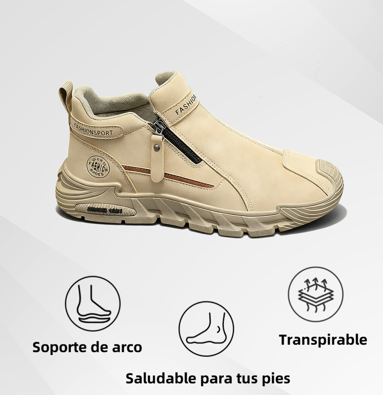 50 % de descuento por tiempo limitado | Zapatos ortopédicos Optimumto® | Cómodos y antideslizantes ✅ Soporte de arco para caminar cómodamente