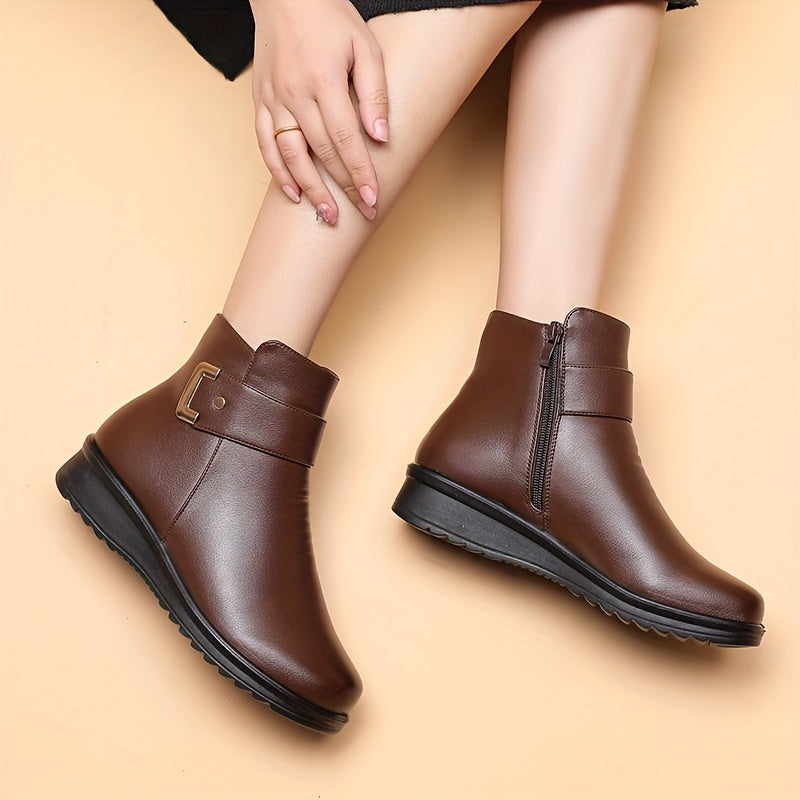🔥50% de descuento hoy - ¡no te lo pierdas!| Zapatos ortopédicos de cuero y lana suaves y cómodos - Diseño ergonómico artesanal | te permite caminar todo el día sin sentirte cansado