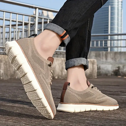 (🔥60% de descuento hoy - ¡no te lo pierdas! ) ⏰Zapatos ortopédicos de malla de verano suaves y cómodos (soporte de arco - alivia el dolor de pies)