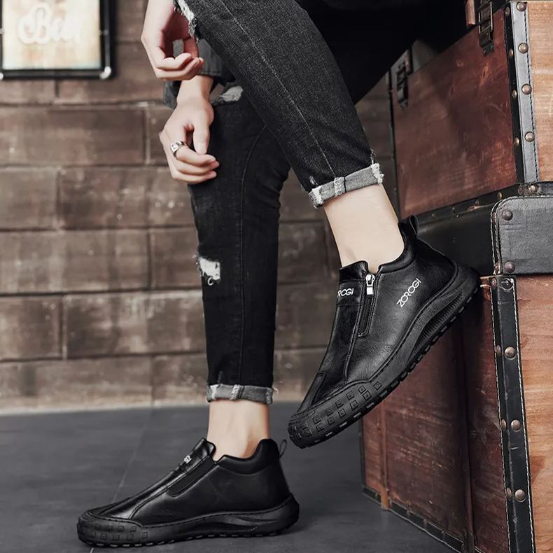 🔥50% de descuento - ¡No te lo pierdas! ⏰ - Zapatos de cuero genuino suaves y cómodos, cómodos de usar y alivian la fatiga del pie.