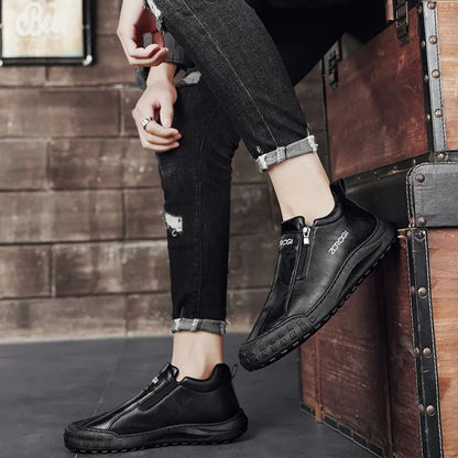 🔥50% de descuento - ¡No te lo pierdas! ⏰ - Zapatos de cuero genuino suaves y cómodos, cómodos de usar y alivian la fatiga del pie.