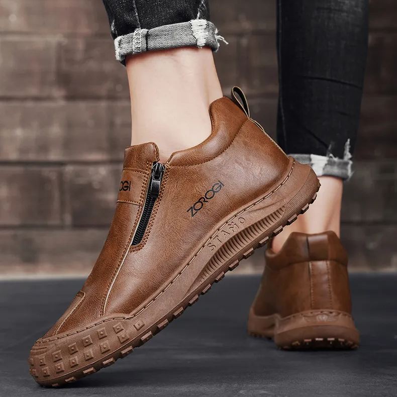 🔥50% de descuento - ¡No te lo pierdas! ⏰ - Zapatos de cuero genuino suaves y cómodos, cómodos de usar y alivian la fatiga del pie.