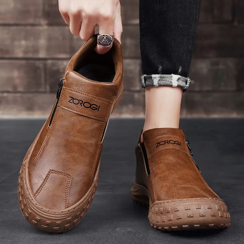 🔥50% de descuento - ¡No te lo pierdas! ⏰ - Zapatos de cuero genuino suaves y cómodos, cómodos de usar y alivian la fatiga del pie.