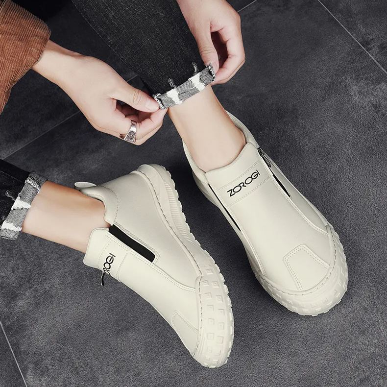 🔥50% de descuento - ¡No te lo pierdas! ⏰ - Zapatos de cuero genuino suaves y cómodos, cómodos de usar y alivian la fatiga del pie.