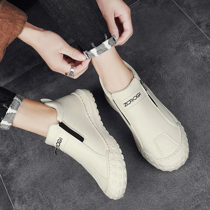 🔥50% de descuento - ¡No te lo pierdas! ⏰ - Zapatos de cuero genuino suaves y cómodos, cómodos de usar y alivian la fatiga del pie.
