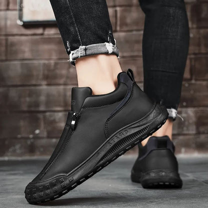 🔥50% de descuento - ¡No te lo pierdas! ⏰ - Zapatos de cuero genuino suaves y cómodos, cómodos de usar y alivian la fatiga del pie.