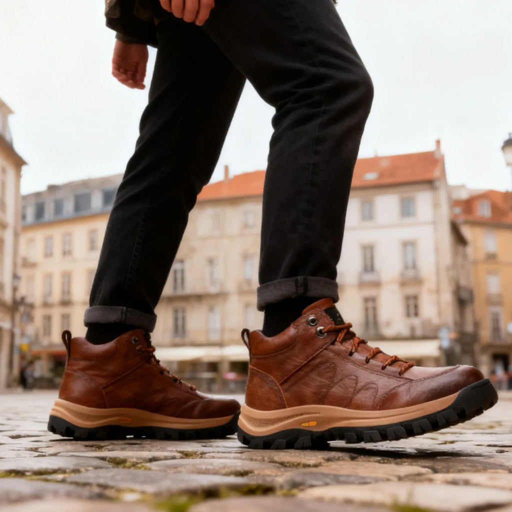 Optimumto® | Zapatos de piel de becerro italiana suaves y cómodos | Soporte de arco para aliviar el dolor | También disponible en versión afelpada 🔥
