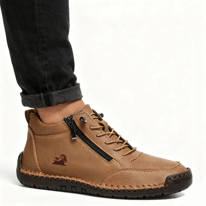 🔥 50% de descuento | OPTIMUMTO® | Zapatos ortopédicos de piel de becerro seleccionados | Antideslizantes e impermeables | Soporte de arco para aliviar el dolor